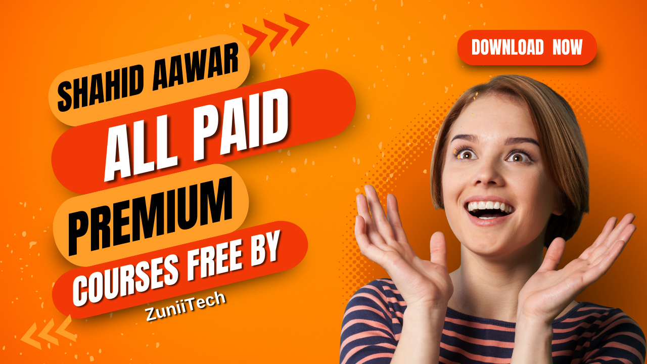 Shahid Aawar ALL Paid Premium Courses